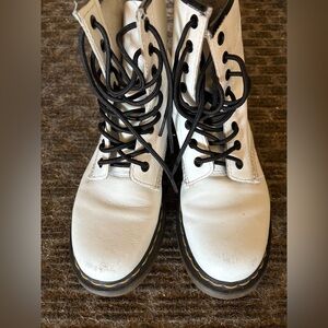 White doc martens